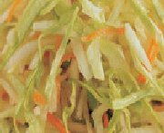 Salade de chou huileuse