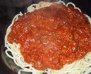 Sauce  spaghetti 1