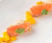 Tataki de saumon grill