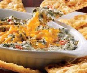 Kelsey's 4 Cheese Spinach Dip