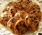 Biscuits aux grains de chocolat