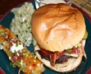 Hamburger Csar-bacon