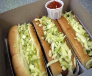 Salade de chou pour hot-dog 