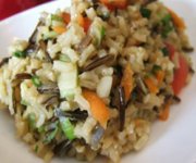 Salade estivale de riz sauvage